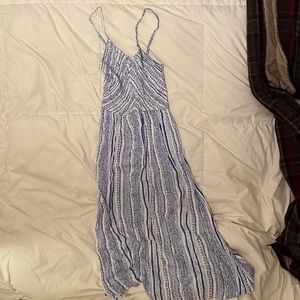 Womens long patterned dress